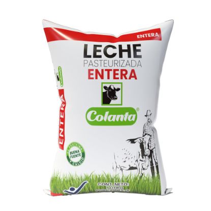 Leche Entera Pasteur Colanta (1 L)