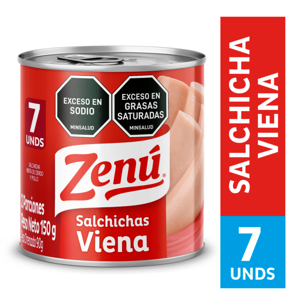 Salchicha Viena Zenu (150 g)