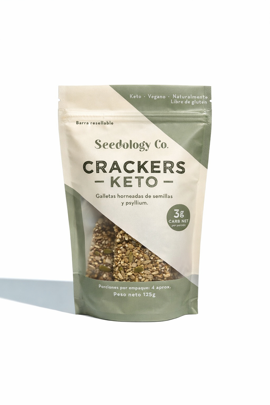 Cracker Keto Seedology (125 g)