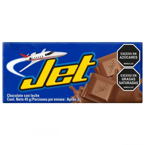 Chocolatina Jet Leche (45 g)