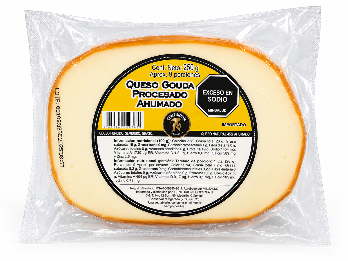 Queso Gouda Ahumado (250 g)
