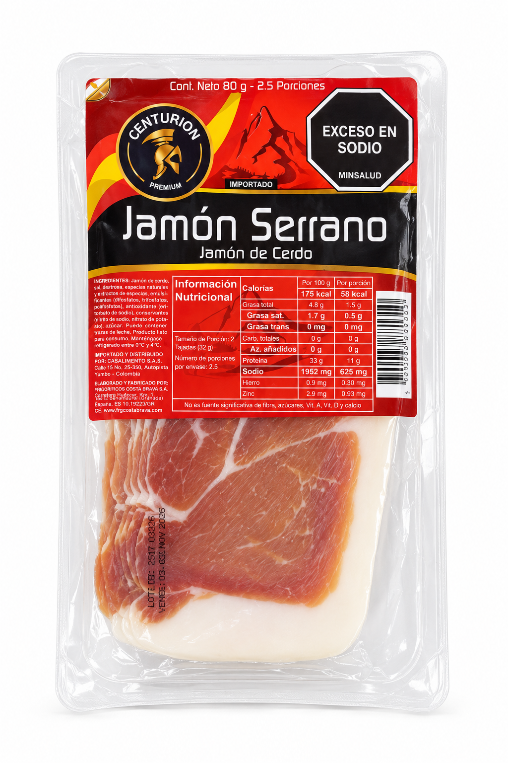 Jamon Serrano (80 g)