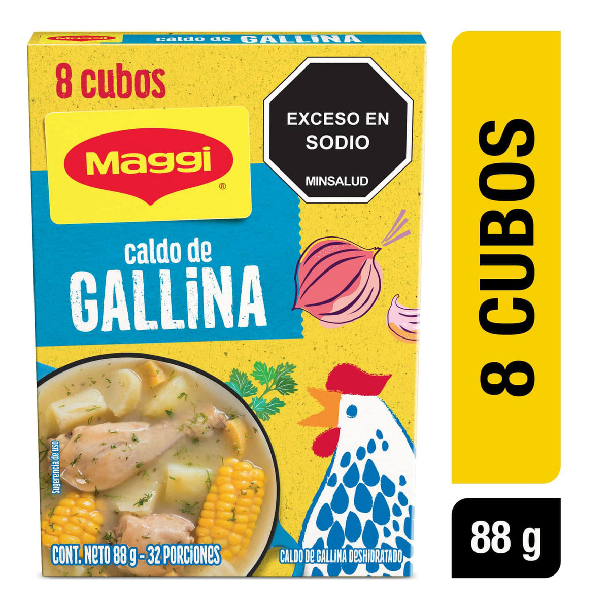 Caldo Maggix caja (8 und)