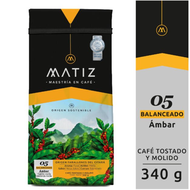 Café Matiz Ambar Moldo (340 g)