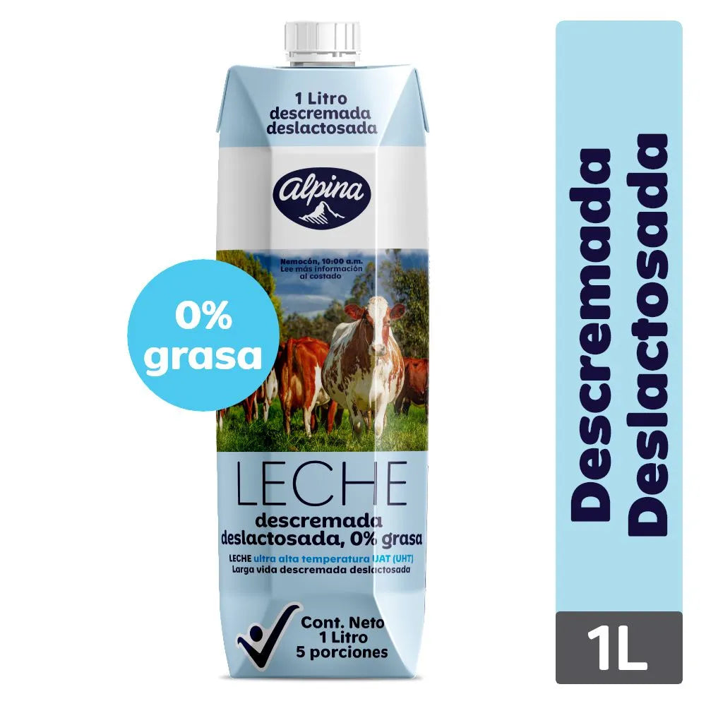 Leche Dscrmd Desla Alpina Tetra (1 L)