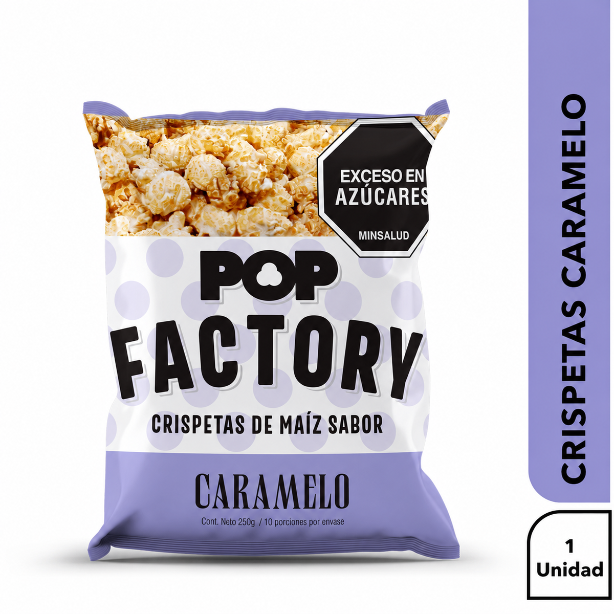 Crispetas Caramelo Pop (250 g)