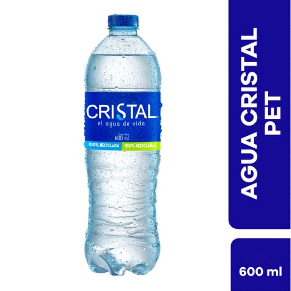 Agua Cristal (600 ml)