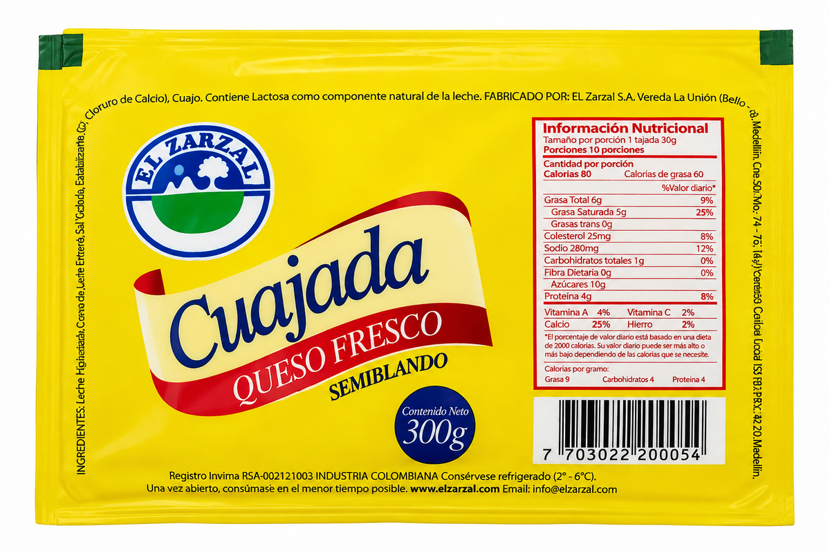 Cuajada Zarzal (300 g)