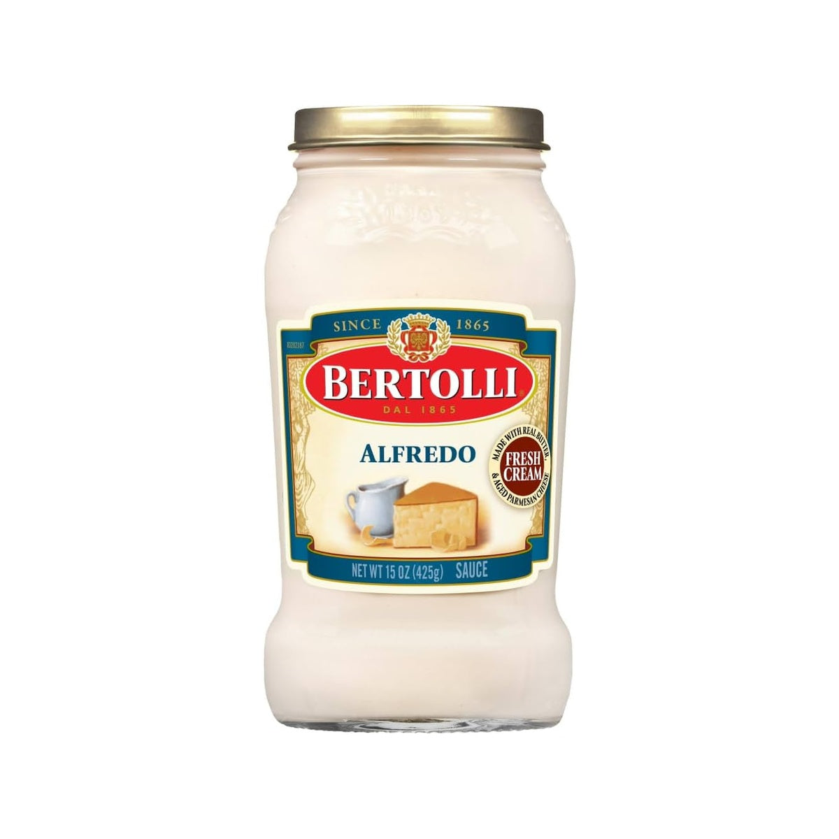 Salsa Alfredo Bertollo (425 g)