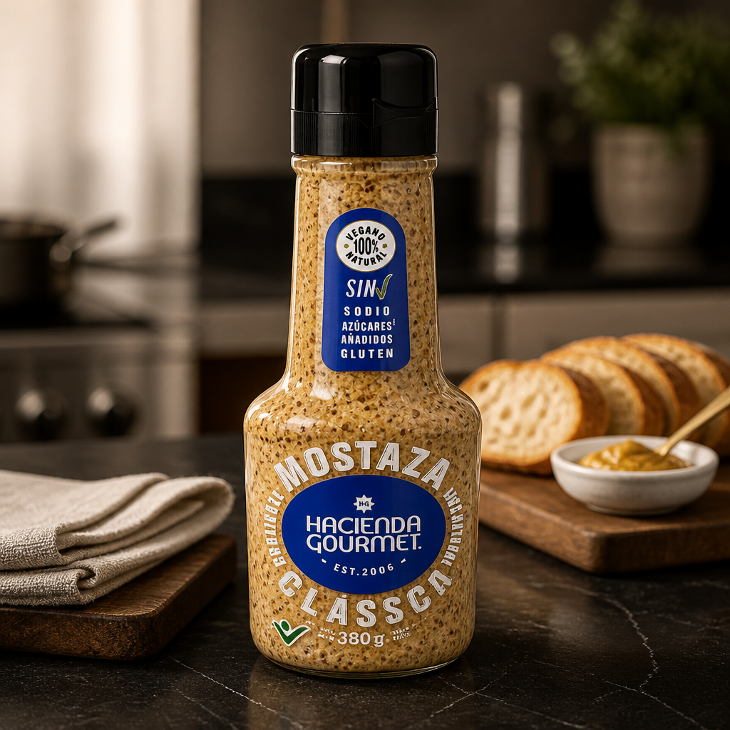 Mostaza Clasica Hacienda Gourmet (380 g)