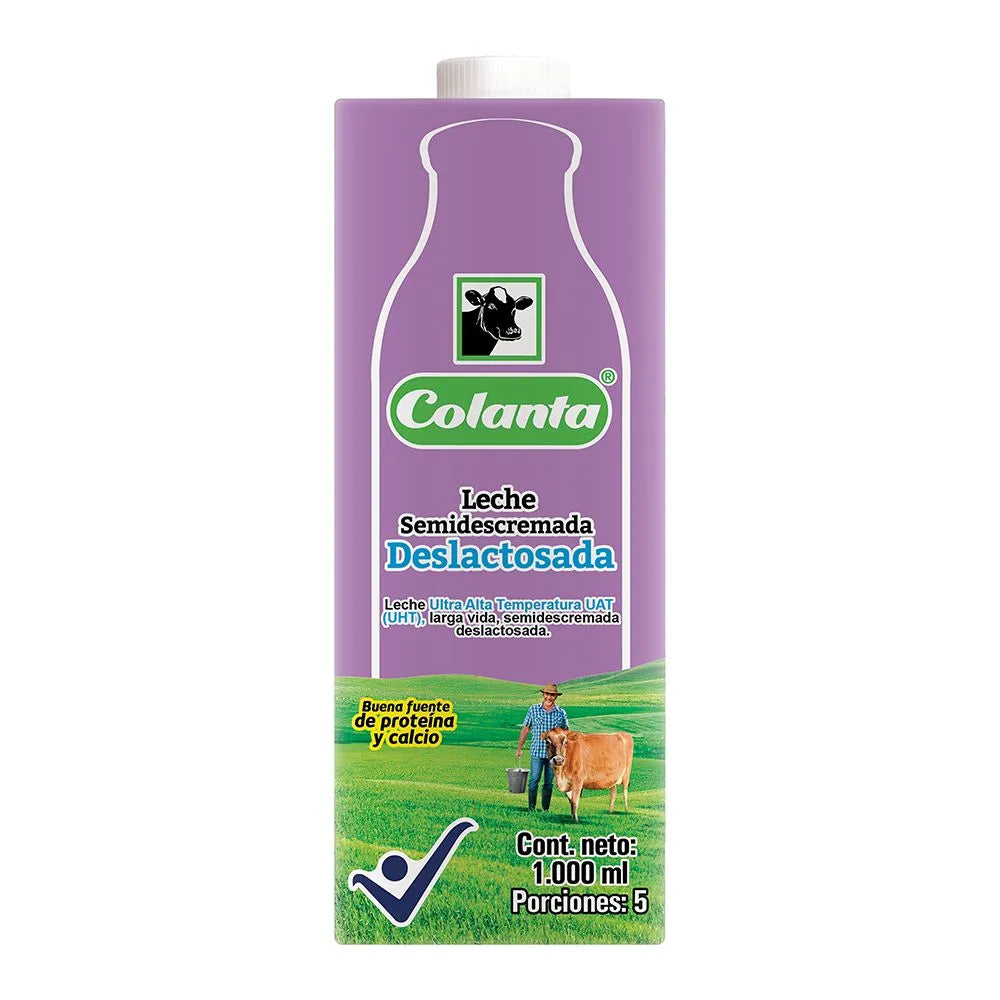 Leche Deslac Semi Colanta Edge (1 L)