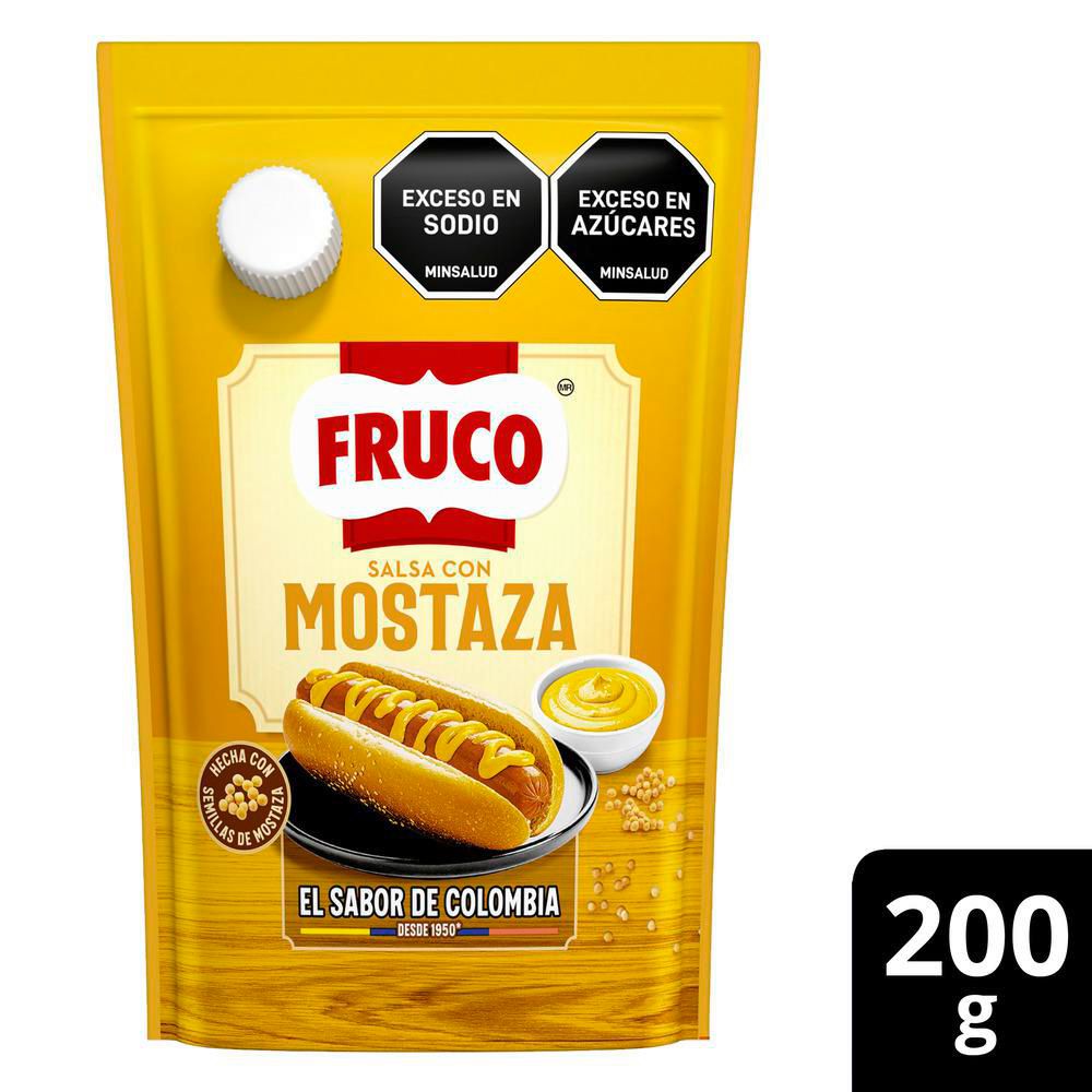 Mostaza Fruco Doypack (200 g)