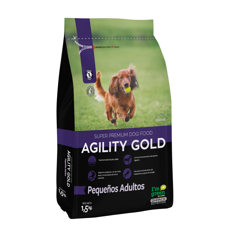 Agility Gold Pequeños Adultos (1.5 kg)