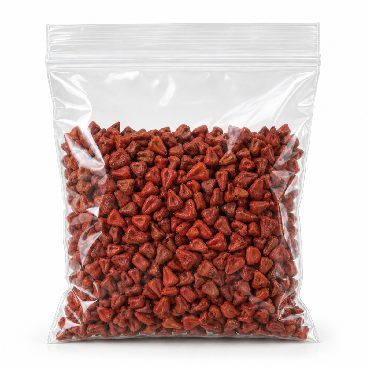 Achiote en Grano (25 g) en bolsa transparente sin etiqueta