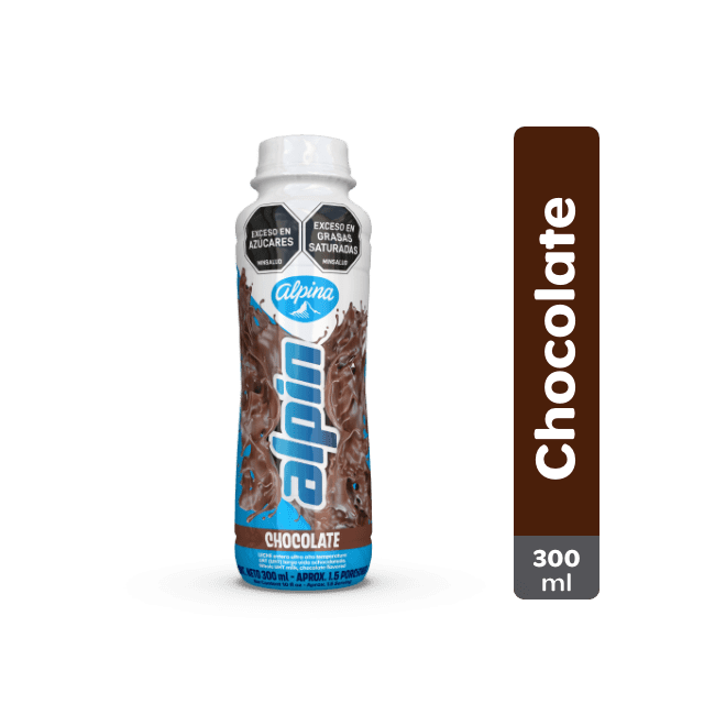 Alpin Choco Botella Alpina (300 ml)
