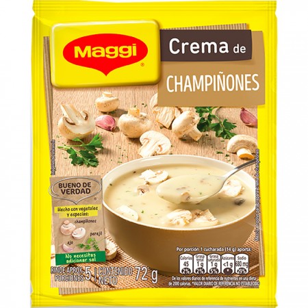 Crema de Champiñones Maggi (72 g)
