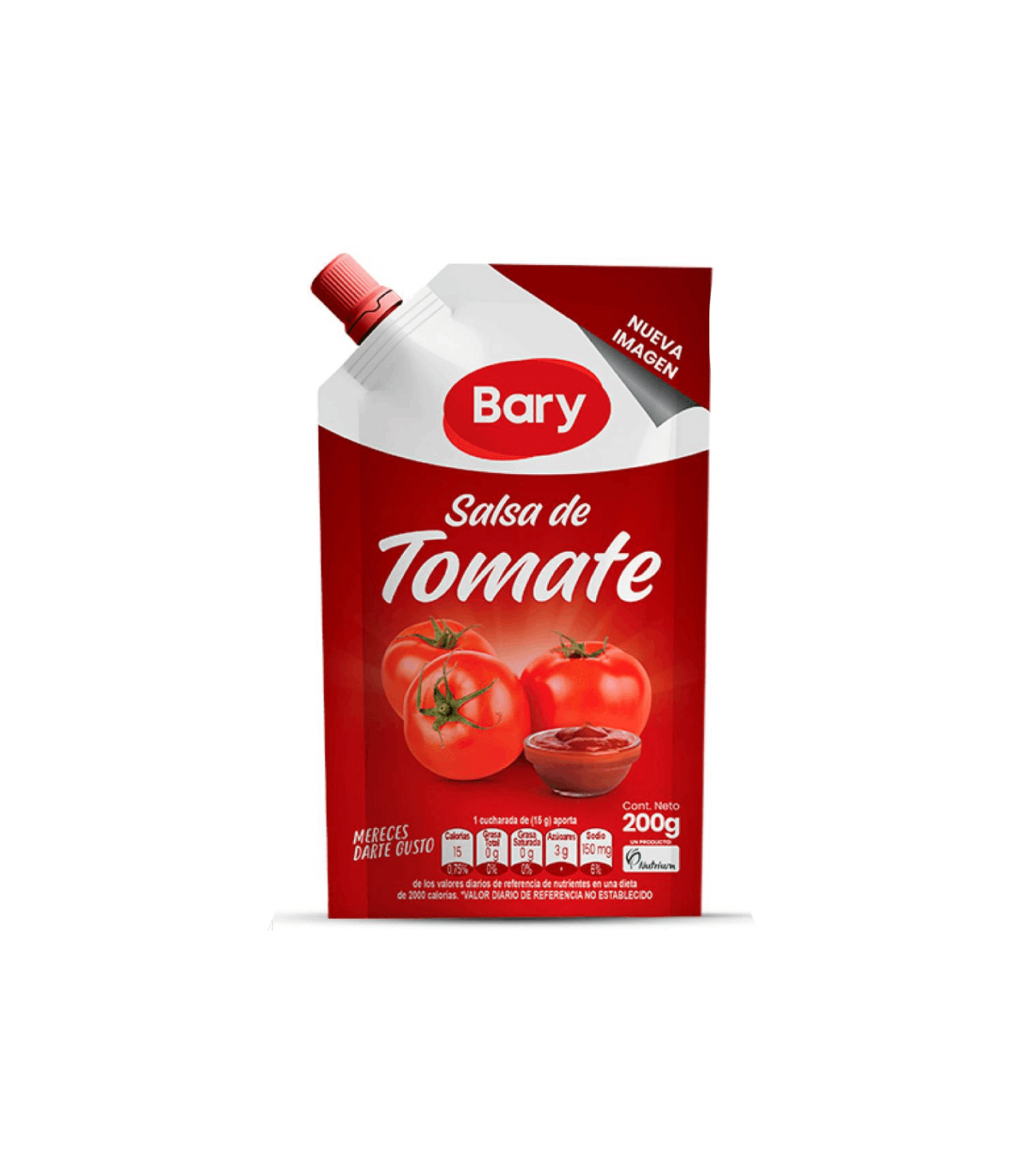 Salsa de tomate Bary, doypack de 200 g